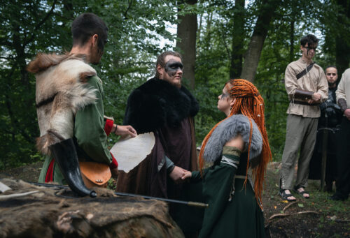 Vikingská svatba, Káťa a Kuba